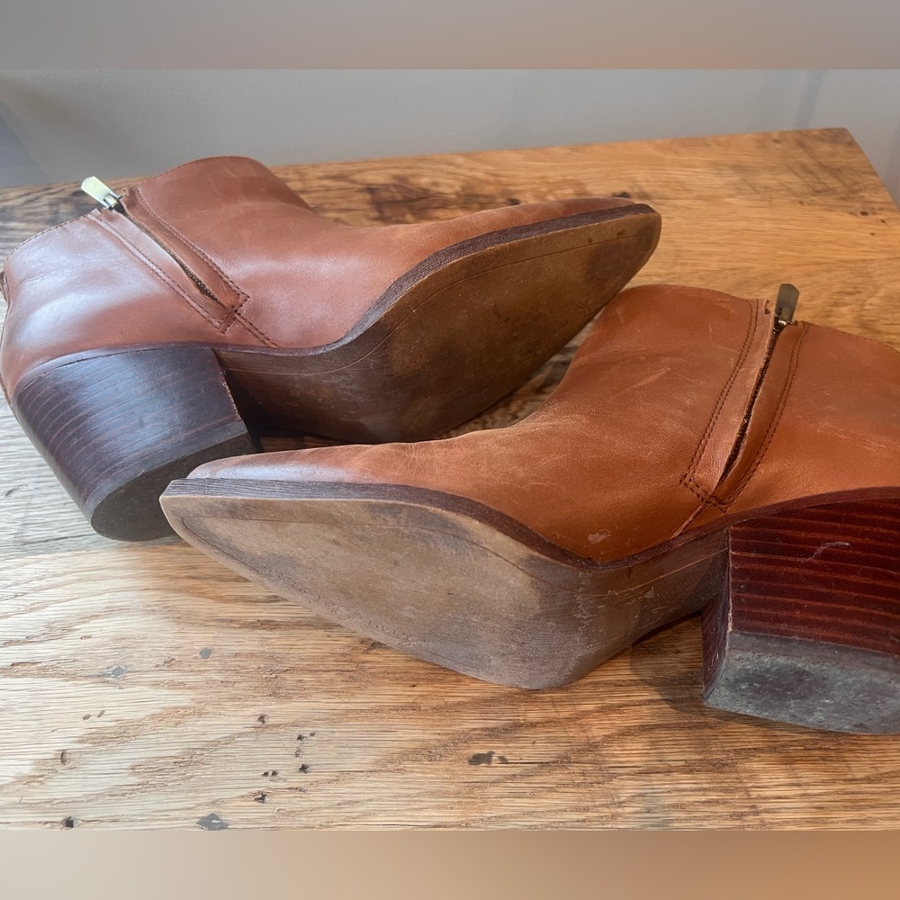 Sam Edelman Tan Ankle Booties - Picture 6 of 7